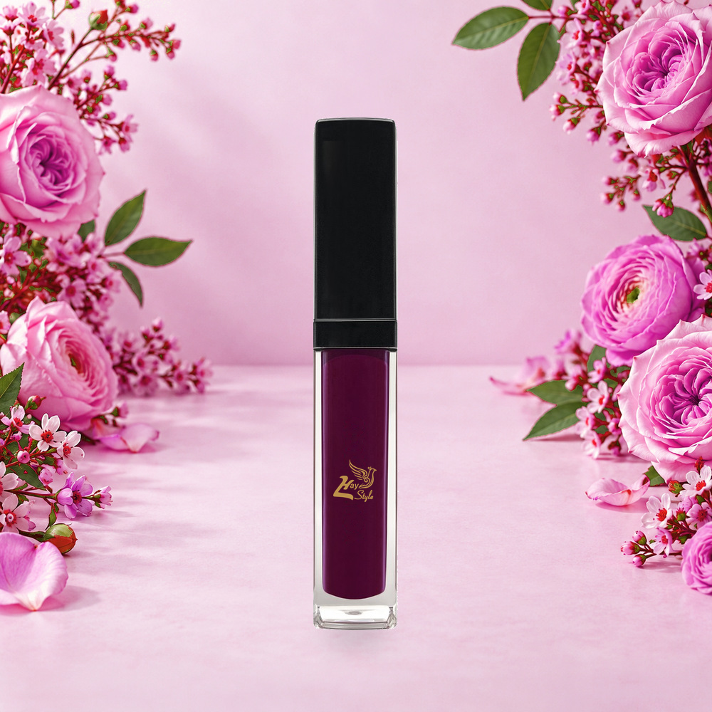 [HY-LP-LIQ-0007] Crimson Impression Liquid Lipstick – Deep Berry