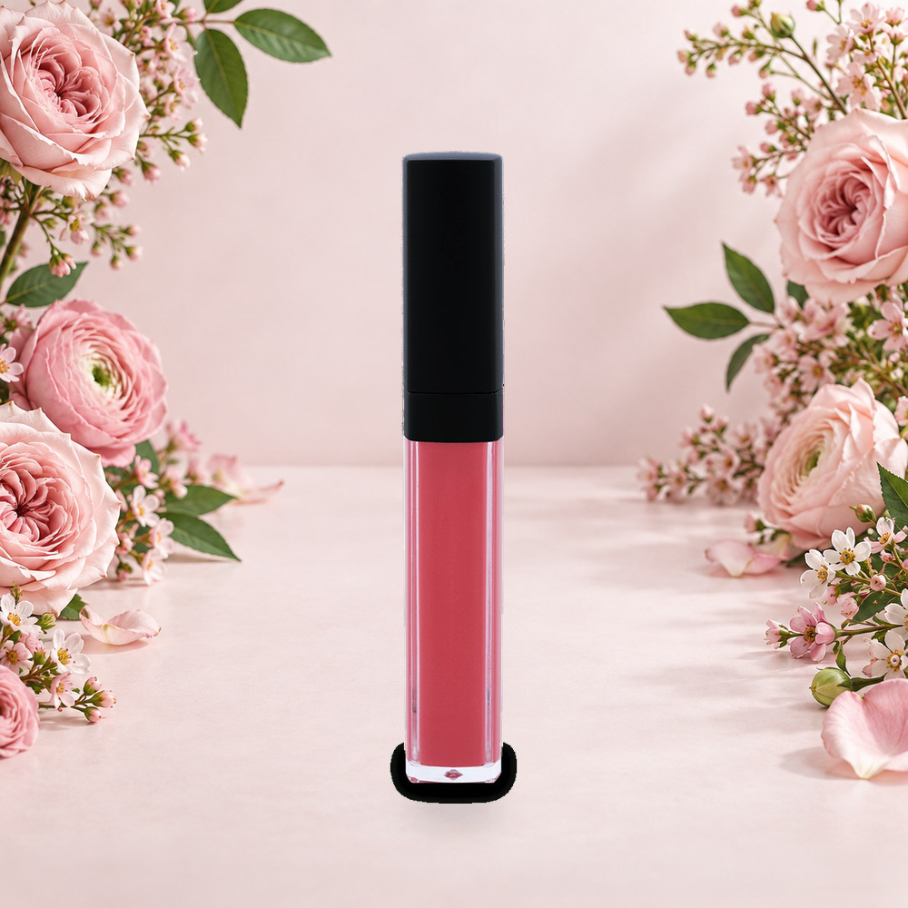 [HY-LP-LIQ-0016] Rosy Reverie Liquid Lipstick – Coral Rose