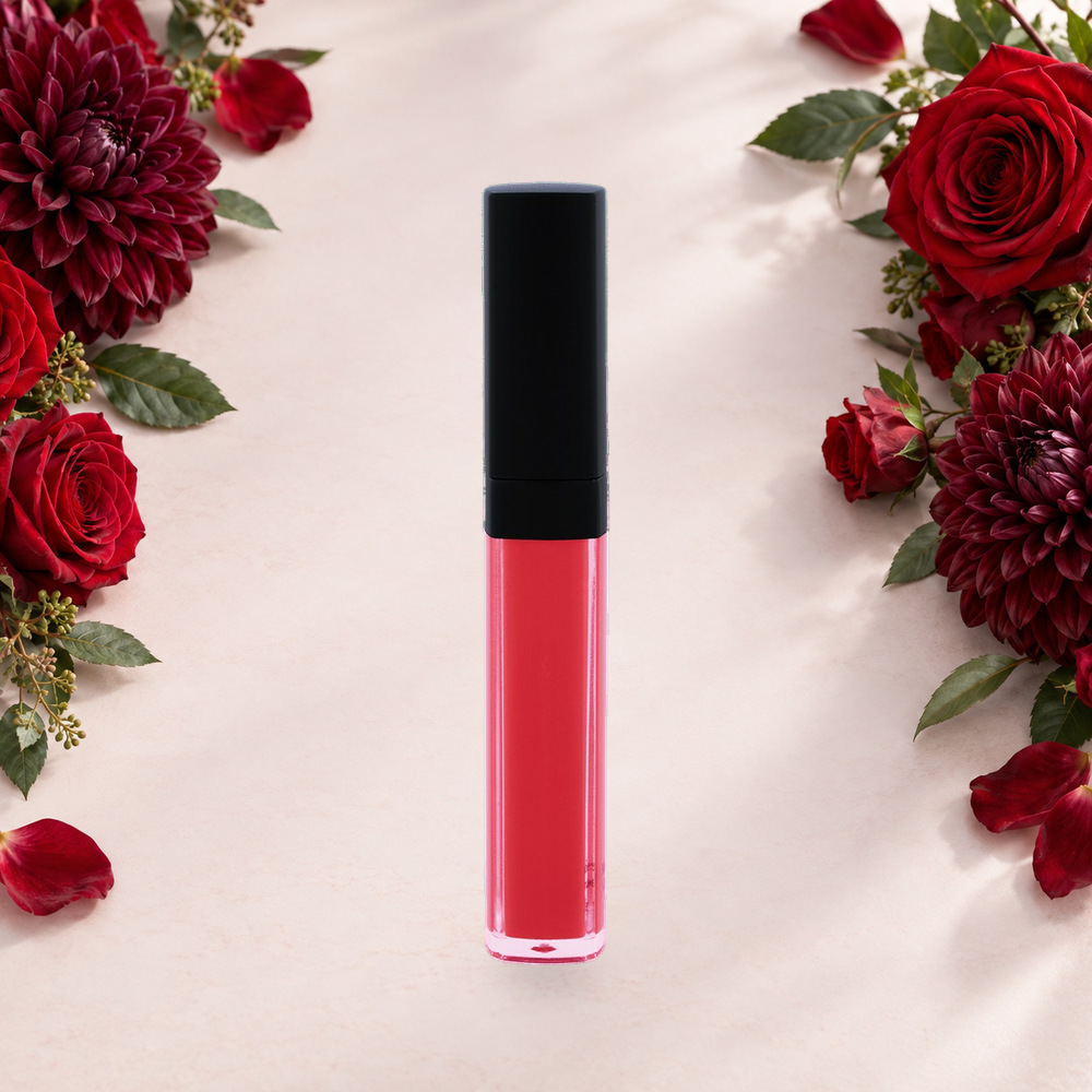 [HY-LP-LIQ-0032] Rouge à lèvres liquide Rouge Elation – Rouge corail