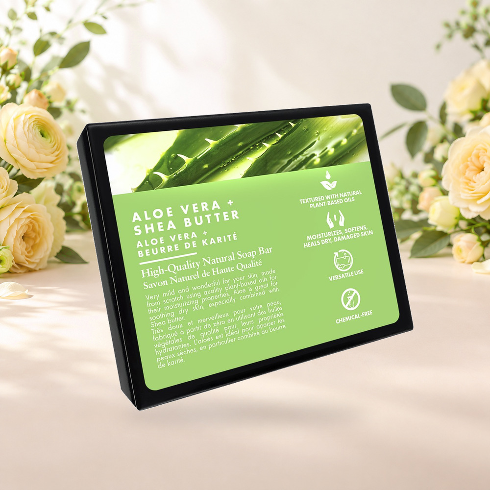 [HY-SC-MST-0002] Blissful Repose Soap – Aloe Vera & Shea Butter