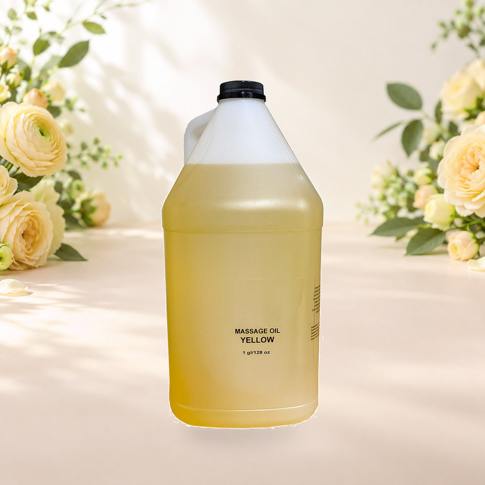 [HY-HB-BOD-0016] Tender Veil Massage Oil – Yellow