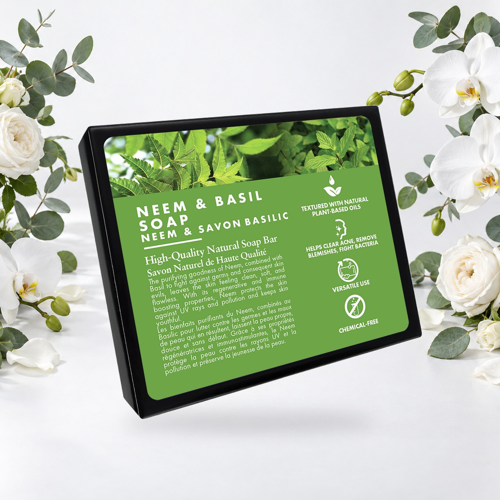 [HY-HB-SOP-0006] Fresh Dawn Soap – Neem & Basil