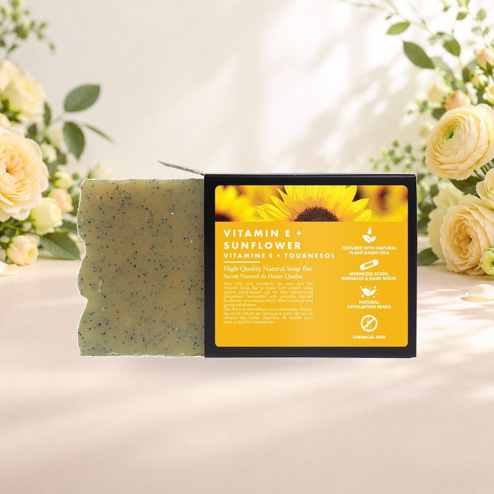 [HY-HB-SOP-0012] Blissful Breeze Soap – Sunflower & Vitamin E