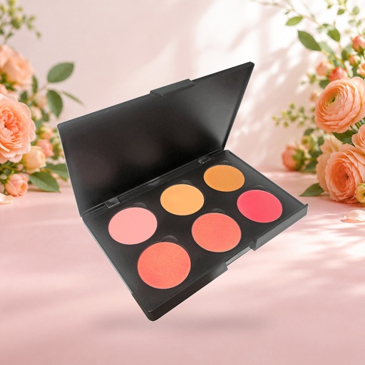Apricot Harmony Blush Palette – Peach & Coral